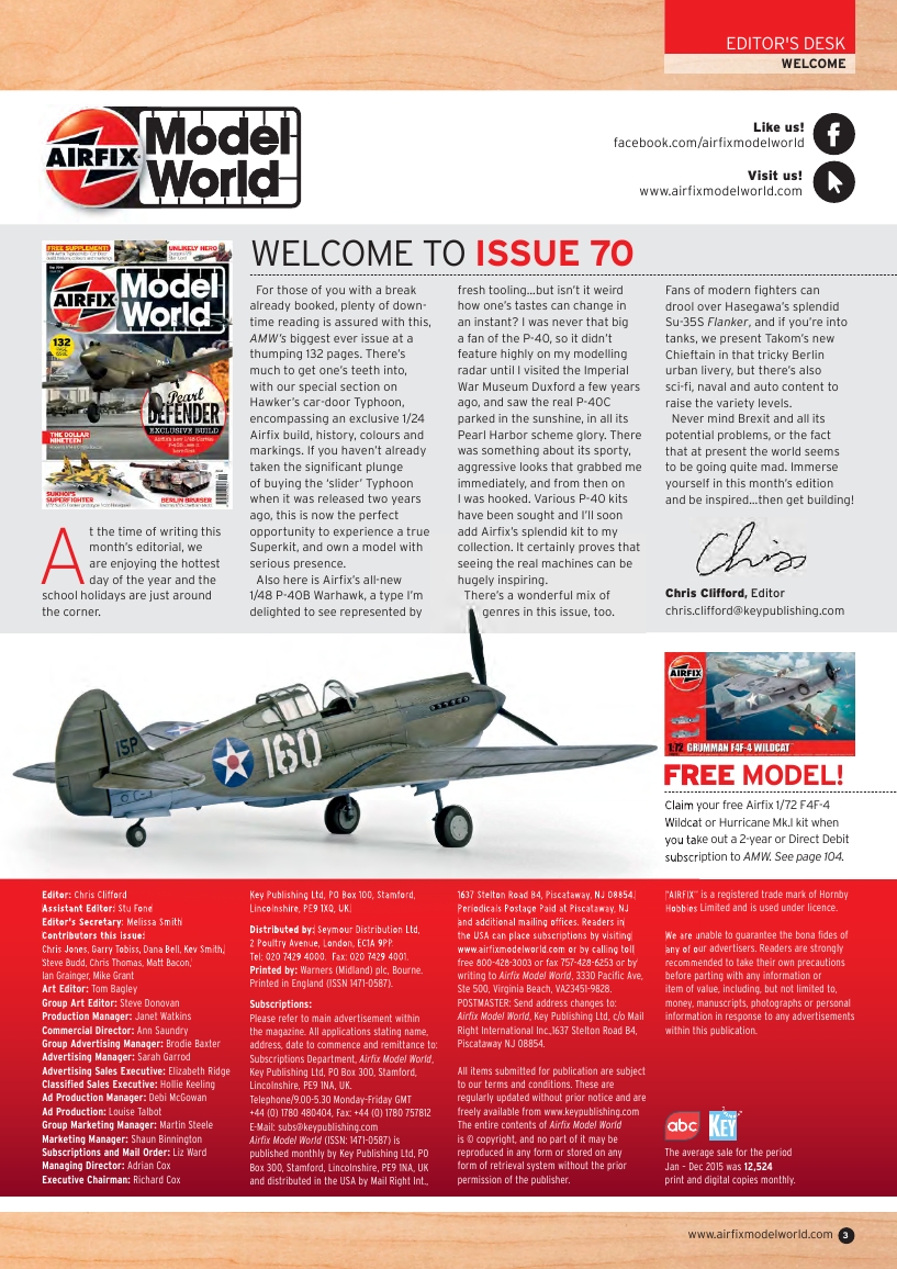 Airfix Model World 70 2016-9